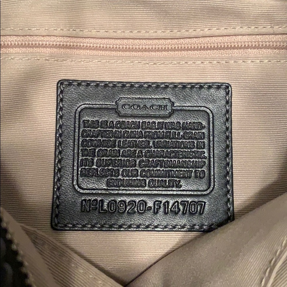 Coach Leather Shoulder Bag - Picture 5 of 7